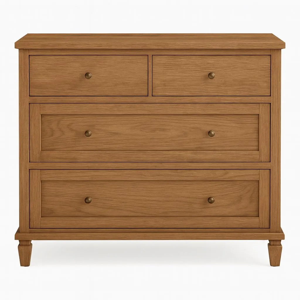 وحدة أدراج بيير الخشبية ب4 أدراج